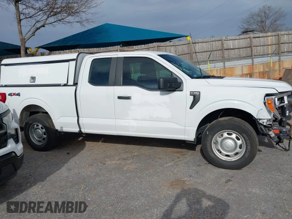 2021 Ford F-150 XL with VIN 1FTEX1EP0MKE07923, listed as a IAAI auction lot 41726506 with 99,518 mi miles and . Bid and sale history available at DreamBid. Image 13.