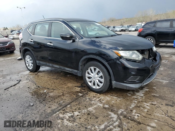 2015 Nissan Rogue SL with VIN 5N1AT2MV5FC823037, listed as a Copart auction lot 54555565 with 133,015 mi miles and Salvage Title. Bid and sale history available at DreamBid. Image 4.