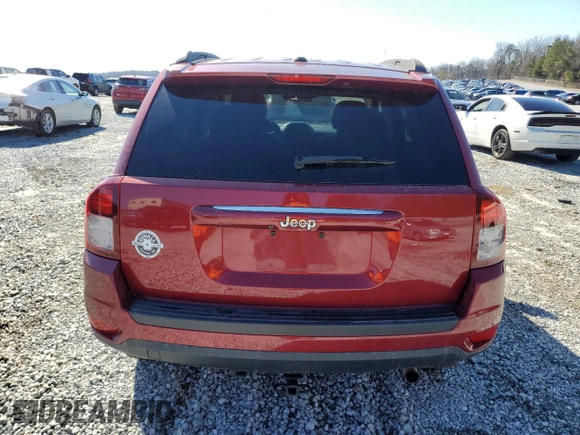 2016 Jeep Compass 75th Anniversary with VIN 1C4NJCBB7GD513753, listed as a Copart auction lot 43502735 with 73,887 mi miles and Salvage Title. Bid and sale history available at carsss.com. Image 6.