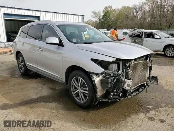 2017 Infiniti QX60 with VIN 5N1DL0MN4HC507133, listed as a Copart auction lot 48823865 with 184,428 mi miles and Salvage Title. Bid and sale history available at carsss.com. Image 15.