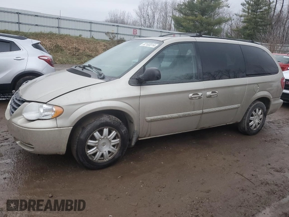 2006 Chrysler Town & Country LWB Touring with VIN 2A4GP54L76R799571, listed as a Copart auction lot 82103314 with 199,113 mi miles and Clean Title. Bid and sale history available at carsss.com. Image 1.