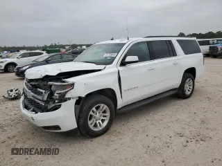 2019 Chevrolet Suburban LT with VIN 1GNSKHKC2KR346694, listed as a Copart auction lot 51735645 with 33,779 mi miles and Salvage Title. Bid and sale history available at DreamBid. Image 1.