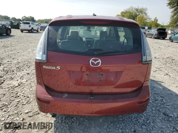2009 Mazda 5 Grand Touring with VIN JM1CR293990330860, listed as a Copart auction lot 71156854 with 250,187 mi miles and Salvage Title. Bid and sale history available at DreamBid. Image 6.