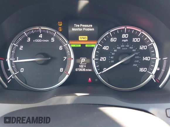 2019 Acura MDX Technology with VIN 5J8YD4H5XKL029023, listed as a IAAI auction lot 42108214 with 73,535 mi miles and . Bid and sale history available at DreamBid. Image 7.