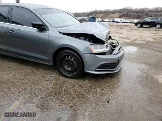 2017 Volkswagen Jetta 1.4T S with VIN 3VW2B7AJ0HM316393, listed as a Copart auction lot 43849875 with 117,707 mi miles and Salvage Title. Bid and sale history available at carsss.com. Image 14.