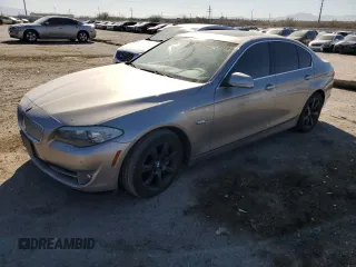 2013 BMW 5 Series 550i with VIN WBAFR9C57DDX80358, listed as a Copart auction lot 47297995 with 120,158 mi miles and Clean Title. Bid and sale history available at carsss.com. Image 1.