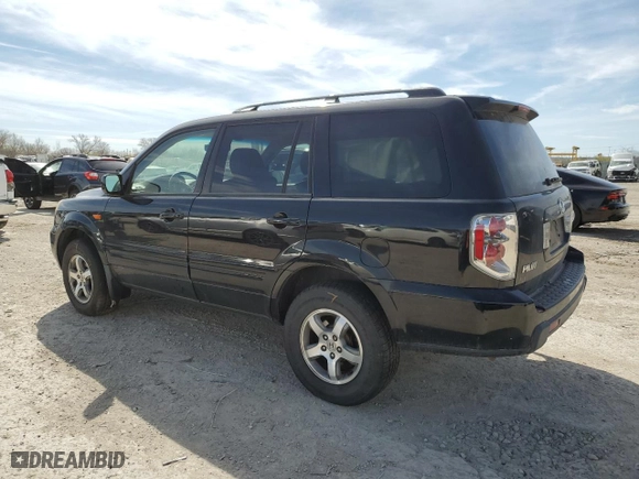 2007 Honda Pilot EX-L with VIN 5FNYF18517B001743, listed as a Copart auction lot 49447955 with 226,857 mi miles and Salvage Title. Bid and sale history available at carsss.com. Image 2.
