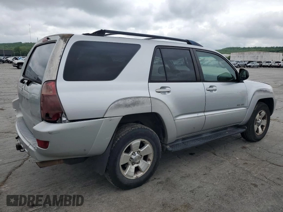 2004 Toyota 4Runner SR5 with VIN JTEBU14R840047533, listed as a Copart auction lot 54576715 with 276,459 mi miles and Clean Title. Bid and sale history available at DreamBid. Image 3.