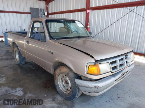 1994 Ford Ranger Splash z VIN 1FTCR10A5RUE28850, wystawiony jako IAAI lot #41882134 z przebiegiem 186 104 mil mil oraz . Historia ofert i sprzedaży dostępna na DreamBid. Obrazek 1.