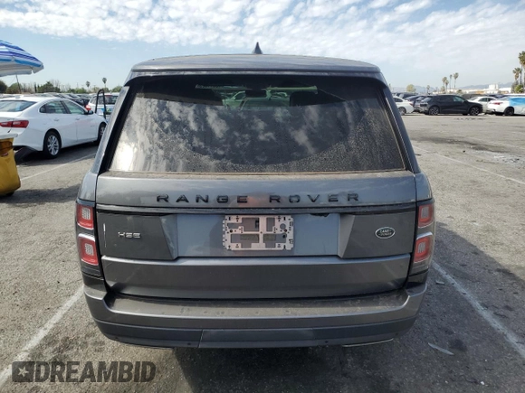 2018 Land Rover Range Rover HSE z VIN SALGS2SV4JA500860, wystawiony jako Copart lot #46641025 z przebiegiem 80 698 mil mil oraz Szkoda całkowita • Salvage title. Historia ofert i sprzedaży dostępna na DreamBid. Obrazek 6.