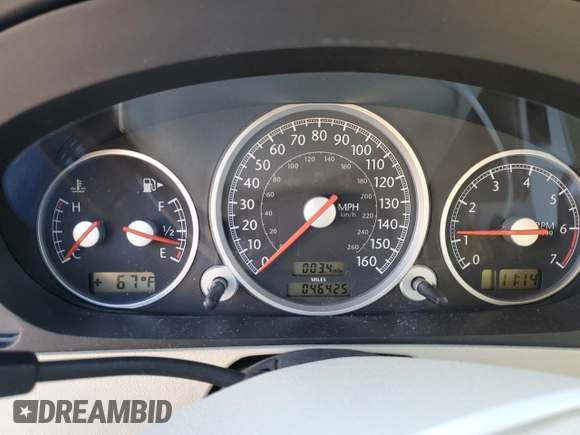 2006 Chrysler Crossfire Limited z VIN 1C3AN65L26X064069, wystawiony jako Copart lot #47478215 z przebiegiem 46 425 mil mil oraz Szkoda całkowita • Salvage title. Historia ofert i sprzedaży dostępna na DreamBid. Obrazek 9.