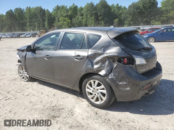 2012 Mazda 3 i Grand Touring with VIN JM1BL1M73C1607361, listed as a Copart auction lot 57719385 with 163,634 mi miles and Clean title. Bid and sale history available at DreamBid. Image 2.