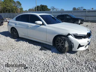2021 BMW 3 Series 330i with VIN 3MW5R1J01M8B95759, listed as a Copart auction lot 87654485 with 73,864 mi miles and Salvage Title. Bid and sale history available at carsss.com. Image 4.