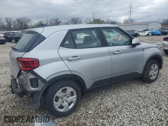 2020 Hyundai Venue SE with VIN KMHRB8A34LU026439, listed as a Copart auction lot 51249895 with 71,352 mi miles and Salvage Title. Bid and sale history available at DreamBid. Image 3.