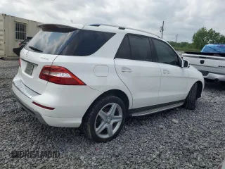 2014 Mercedes-Benz M 350 with VIN 4JGDA2EB6EA322417, listed as a Copart auction lot 55182635 with 197,655 mi miles and Clean Title. Bid and sale history available at DreamBid. Image 3.
