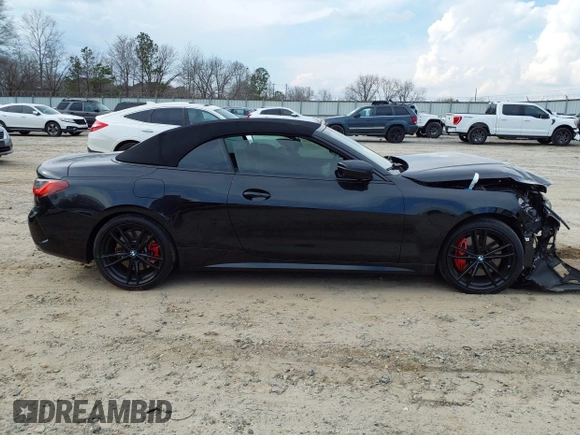 2021 BMW 4 Series M440i with VIN WBA53AT07MCH13853, listed as a IAAI auction lot 41788733 with 53,518 mi miles and . Bid and sale history available at DreamBid. Image 14.