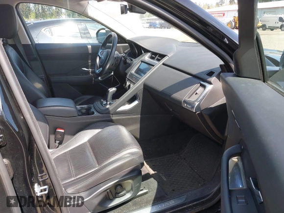 2019 Jaguar E-Pace SE with VIN SADFP2FX2K1Z47628, listed as a IAAI auction lot 42153822 with 94,055 mi miles and . Bid and sale history available at DreamBid. Image 5.