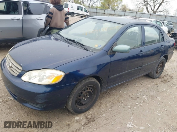 2004 Toyota Corolla CE with VIN 2T1BR32E44C261569, listed as a IAAI auction lot 42013805 with 299,999 mi miles and . Bid and sale history available at DreamBid. Image 2.
