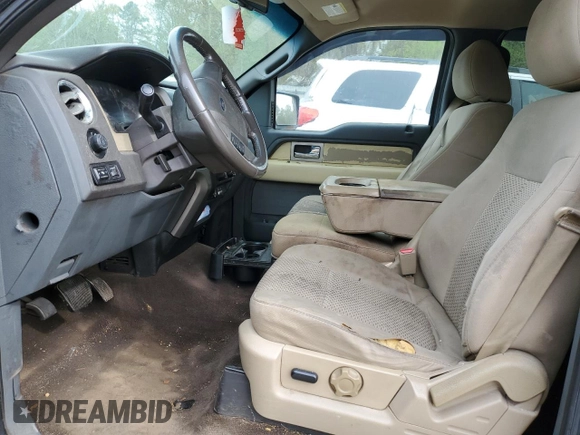 2010 Ford F-150 XL with VIN 1FTEW1C88AFC56624, listed as a Copart auction lot 50648135 with 228,961 mi miles and Salvage Title. Bid and sale history available at carsss.com. Image 7.