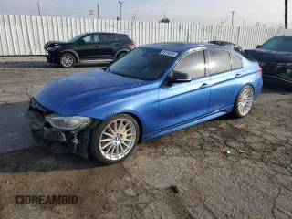 2013 BMW 3 Series 335i with VIN WBA3A9C57DF475179, listed as a Copart auction lot 43170245 with 128,589 mi miles and Salvage Title. Bid and sale history available at carsss.com. Image 1.