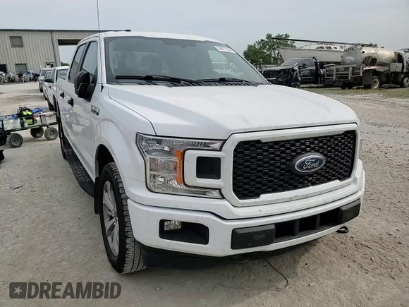 2018 Ford F-150 XL with VIN 1FTEW1EP4JFC28047, listed as a Copart auction lot 68017364 with 230,449 mi miles and Salvage Title. Bid and sale history available at carsss.com. Image 11.
