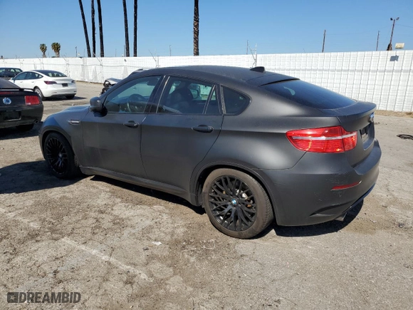 2011 BMW X6 M with VIN 5YMGZ0C58BLK14089, listed as a Copart auction lot 46611745 with NaN miles and Salvage Title. Bid and sale history available at carsss.com. Image 2.