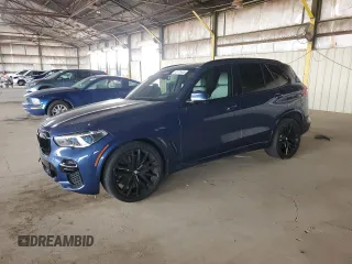 2023 BMW X5 M50i z VIN 5UXJU4C09P9P85232, wystawiony jako Copart lot #55778445 z przebiegiem 24 629 mil mil oraz Szkoda całkowita • Salvage title. Historia ofert i sprzedaży dostępna na DreamBid. Obrazek 1.