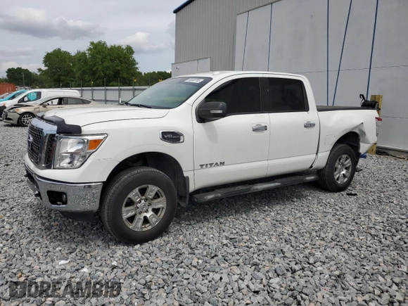 2017 Nissan Titan SV z VIN 1N6AA1EJ2HN570490, wystawiony jako Copart lot #50688785 z przebiegiem 122 817 mil mil oraz Szkoda całkowita • Salvage title. Historia ofert i sprzedaży dostępna na DreamBid. Obrazek 1.