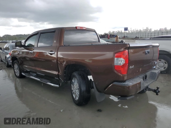 2015 Toyota Tundra 4WD Truck Platinum with VIN 5TFAW5F15FX451909, listed as a Copart auction lot 71782694 with 229,647 mi miles and Salvage Title. Bid and sale history available at carsss.com. Image 2.