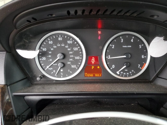 2005 BMW 5 Series 530i z VIN WBANA73555CR58878, wystawiony jako Copart lot #51302875 z przebiegiem 172 745 mil mil oraz Szkoda całkowita • Salvage title. Historia ofert i sprzedaży dostępna na DreamBid. Obrazek 9.