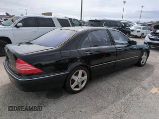 2005 Mercedes-Benz S-Class 4.3L with VIN WDBNG70J35A444217, listed as a Copart auction lot 74949084 with 0 mi miles and Salvage Title. Bid and sale history available at carsss.com. Image 3.
