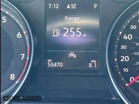 2021 Volkswagen Atlas SE with VIN 1V2WE2CA9MC200518, listed as a Copart auction lot 83644714 with 55,470 mi miles and Clean title. Bid and sale history available at DreamBid. Image 8.