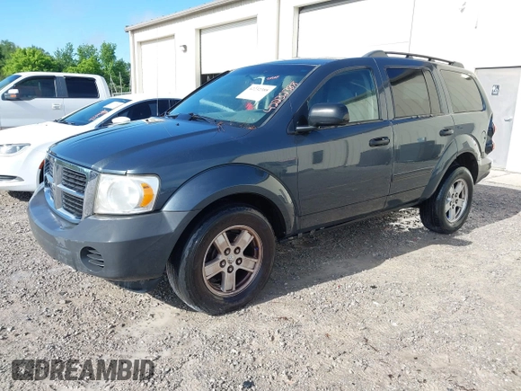 2008 Dodge Durango SXT with VIN 1D8HD38N58F131296, listed as a IAAI auction lot 42232388 with 256,267 mi miles and . Bid and sale history available at DreamBid. Image 2.