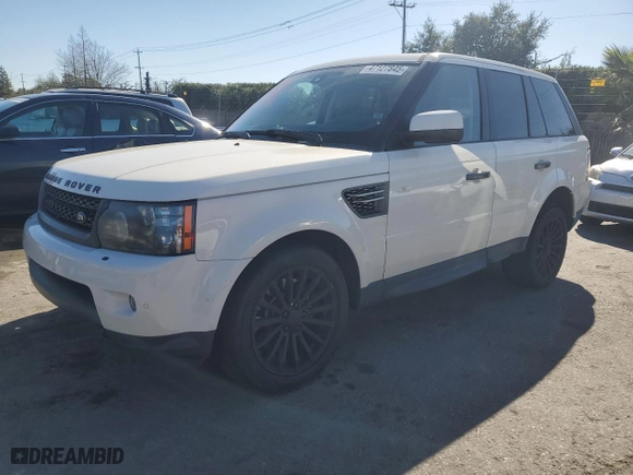 2010 Land Rover Range Rover Sport HSE with VIN SALSF2D43AA230460, listed as a Copart auction lot 47127845 with 156,504 mi miles and Salvage Title. Bid and sale history available at carsss.com. Image 1.