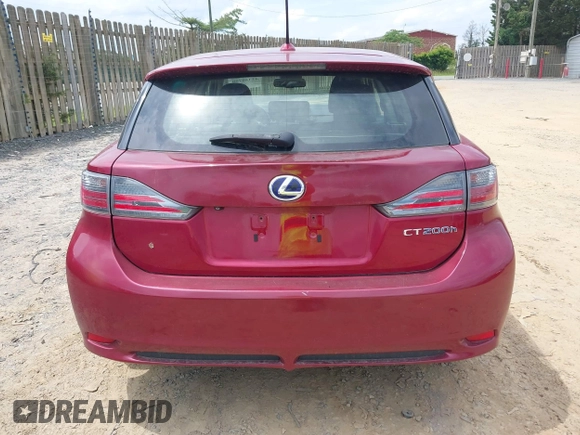 2012 Lexus CT 200h z VIN JTHKD5BH3C2108116, wystawiony jako IAAI lot #42340708 z przebiegiem 123 964 mil mil oraz . Historia ofert i sprzedaży dostępna na DreamBid. Obrazek 16.