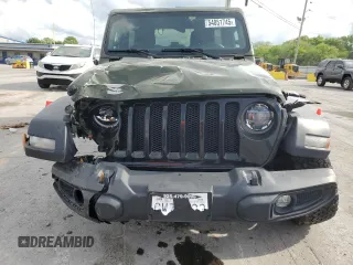 2021 Jeep Wrangler Unlimited Willys с VIN 1C4HJXDG9MW740262, выставлен на аукционе Copart как лот 54051745 с пробегом Не указан миль и Списание • Salvage title. История ставок и продаж доступна на DreamBid. Изображение 5.
