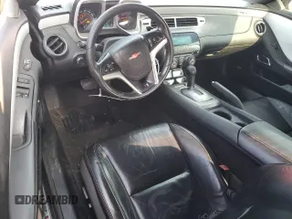 2012 Chevrolet Camaro 2LT with VIN 2G1FC1E37C9122299, listed as a Copart auction lot 58574735 with 137,374 mi miles and Salvage title. Bid and sale history available at DreamBid. Image 8.