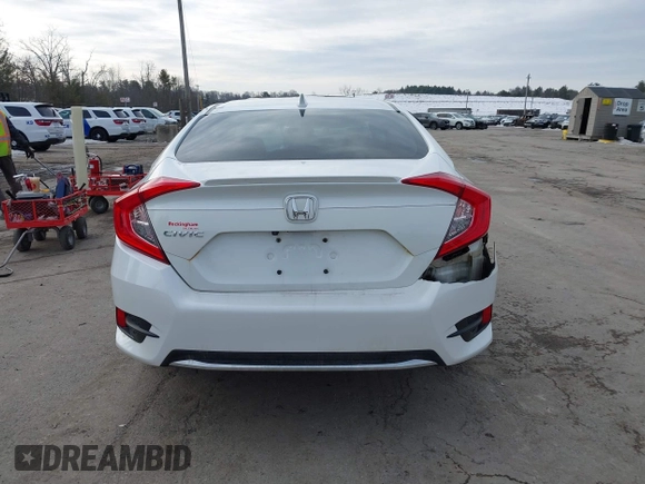 2019 Honda Civic Sedan EX with VIN 19XFC1F30KE015570, listed as a IAAI auction lot 41663514 with 152,084 mi miles. Bid and sale history available at carsss.com. Image 16.