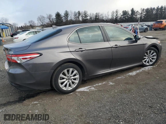 2020 Toyota Camry LE with VIN 4T1C11AK1LU903850, listed as a Copart auction lot 45966875 with 27,189 mi miles and Salvage Title. Bid and sale history available at carsss.com. Image 3.