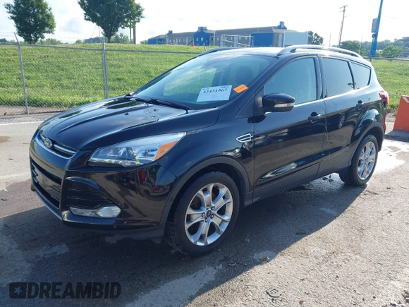 2016 Ford Escape Titanium with VIN 1FMCU9J97GUC21242, listed as a IAAI auction lot 42431567 with 96,946 mi miles and . Bid and sale history available at DreamBid. Image 2.