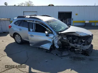 2017 Subaru Outback Premium with VIN 4S4BSACC8H3335303, listed as a Copart auction lot 58267965 with 66,651 mi miles and Salvage title. Bid and sale history available at DreamBid. Image 4.