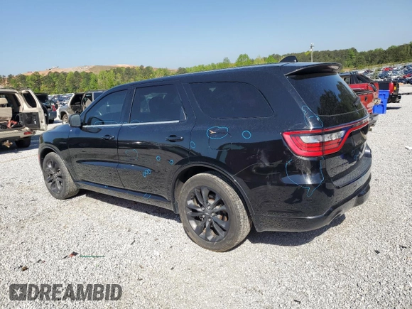 2021 Dodge Durango R/T with VIN 1C4SDJCT6MC885835, listed as a Copart auction lot 52768175 with 60,539 mi miles and Salvage title. Bid and sale history available at DreamBid. Image 2.