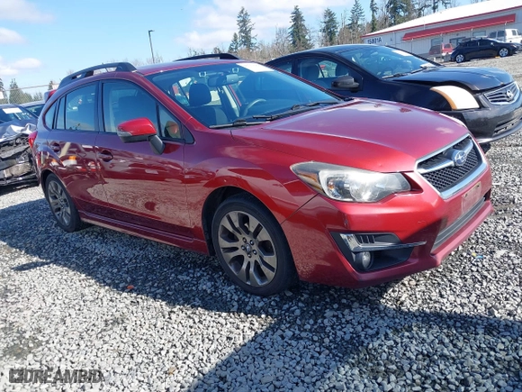 2015 Subaru Impreza Wagon 2.0i Sport Limited with VIN JF1GPAY69FH329739, listed as a IAAI auction lot 41751588 with 193,791 mi miles. Bid and sale history available at carsss.com. Image 1.