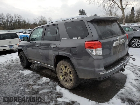 2010 Toyota 4Runner Trail with VIN JTEBU5JR0A5018408, listed as a Copart auction lot 44556665 with 258,769 mi miles and Salvage Title. Bid and sale history available at DreamBid. Image 2.