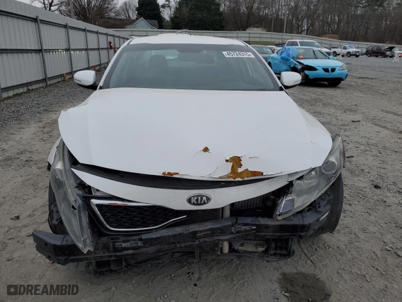 2013 Kia Optima SX w/Limited Pkg with VIN 5XXGR4A60DG157806, listed as a Copart auction lot 45724315 with 144,299 mi miles and Salvage Title. Bid and sale history available at carsss.com. Image 5.