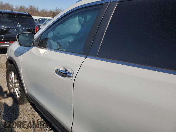 2017 Nissan Rogue SV with VIN KNMAT2MT1HP538429, listed as a Copart auction lot 82020814 with 0 mi miles and Salvage Title. Bid and sale history available at carsss.com. Image 8.