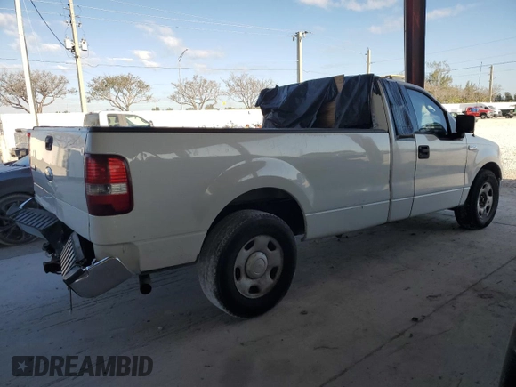 2004 Ford F-150 XL with VIN 1FTRF12W54NB62406, listed as a Copart auction lot 51927575 with 255,216 mi miles and Salvage Title. Bid and sale history available at carsss.com. Image 3.