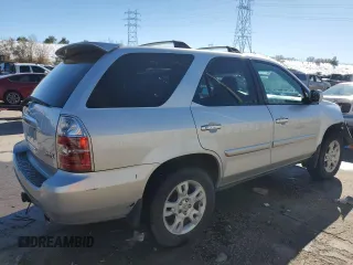 2006 Acura MDX Touring Pkg RES with VIN 2HNYD18776H502355, listed as a Copart auction lot 79890114 with 193,502 mi miles and Salvage Title. Bid and sale history available at carsss.com. Image 3.