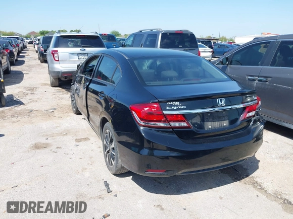 2015 Honda Civic EX z VIN 19XFB2F84FE033113, wystawiony jako IAAI lot #41857670 z przebiegiem 90 034 mil mil oraz . Historia ofert i sprzedaży dostępna na DreamBid. Obrazek 3.