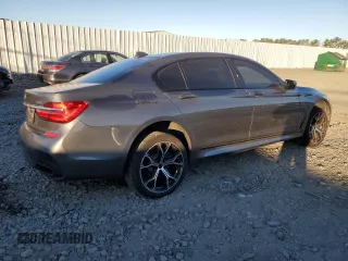 2017 BMW 7 Series with VIN WBA7F2C32HG422866, listed as a Copart auction lot 76177184 with 146,565 mi miles and Salvage Title. Bid and sale history available at DreamBid. Image 3.